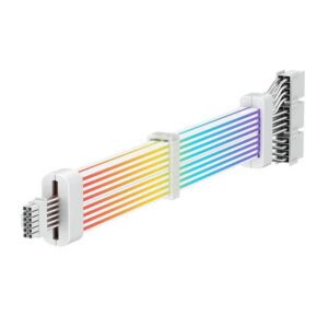 SAMA ATX 3x8-Pin to 12+4-Pin ARGB Extension Cable - White