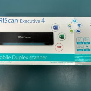 NEW IRIS Iriscan Executive 4 The Ultimate Portable Duplex Color Document Scanner