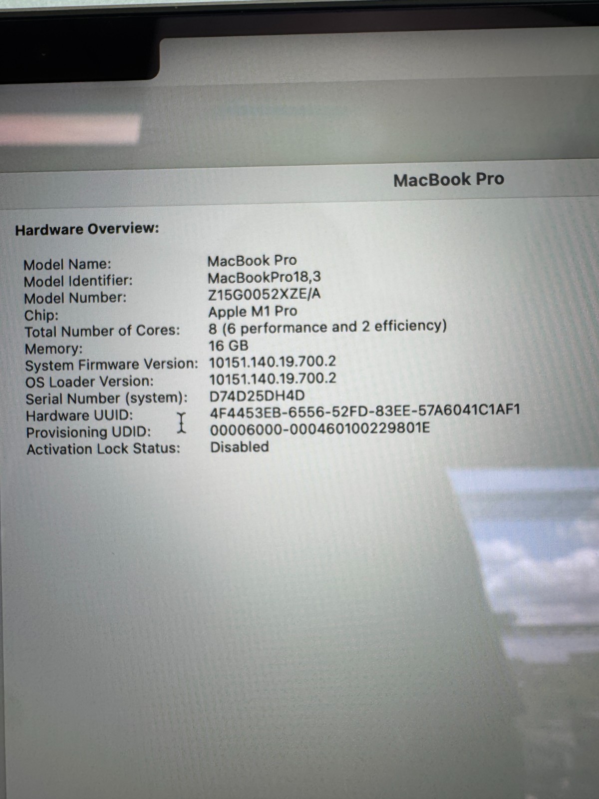 **READ** Apple MacBook Pro 14" M1 Pro 14-Core GPU A2442 16GB RAM 512GB SSD - Image 8