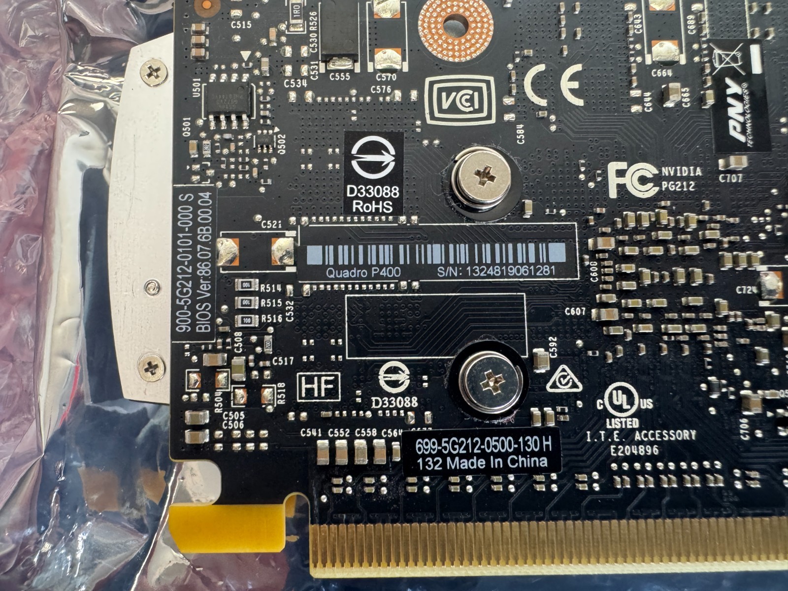 PNY Nvidia Quadro P400 VCQP400V2-PB 2GB 64-bit GDDR5 PCI 3.0 x16 Workstation - Image 7
