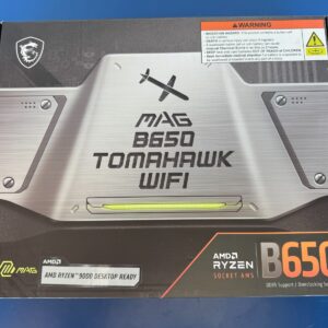 MSI MAG B650 TOMAHAWK WIFI AM5 AMD B650 SATA 6Gb/s DDR5 Ryzen 7000 9000 ATX