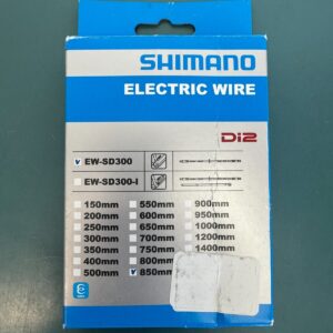 Shimano EW-SD300 Di2 eTube Wire - For External Routing, 850mm, Black