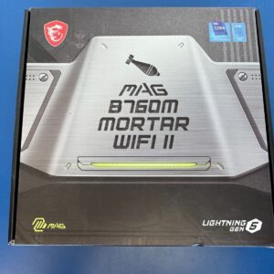 MSI MAG B760M MORTAR WIFI II LGA 1700 Intel B760 SATA 6Gb/s Micro ATX Motherboar