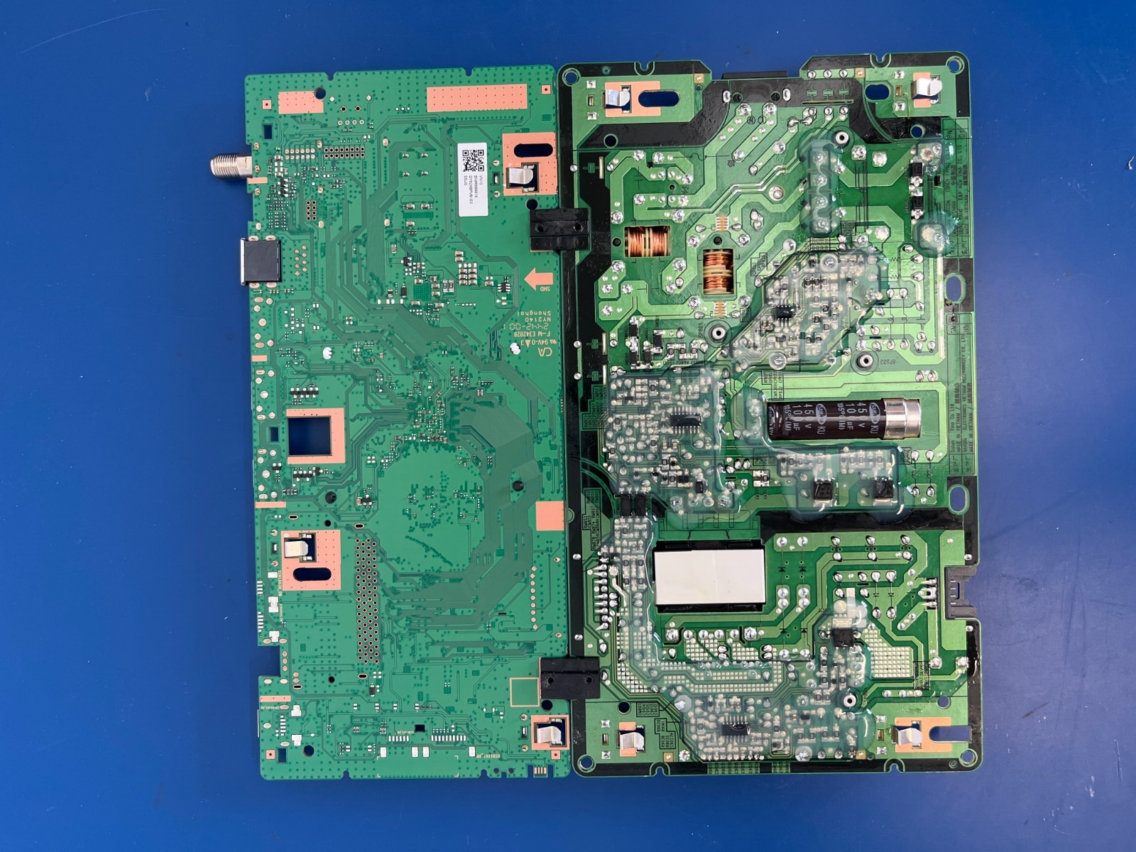 SAMSUNG UN55DU6900F UN55DU6900FXZC MONITOR MAIN BOARD + PSU POWER SUPPLY - Image 3