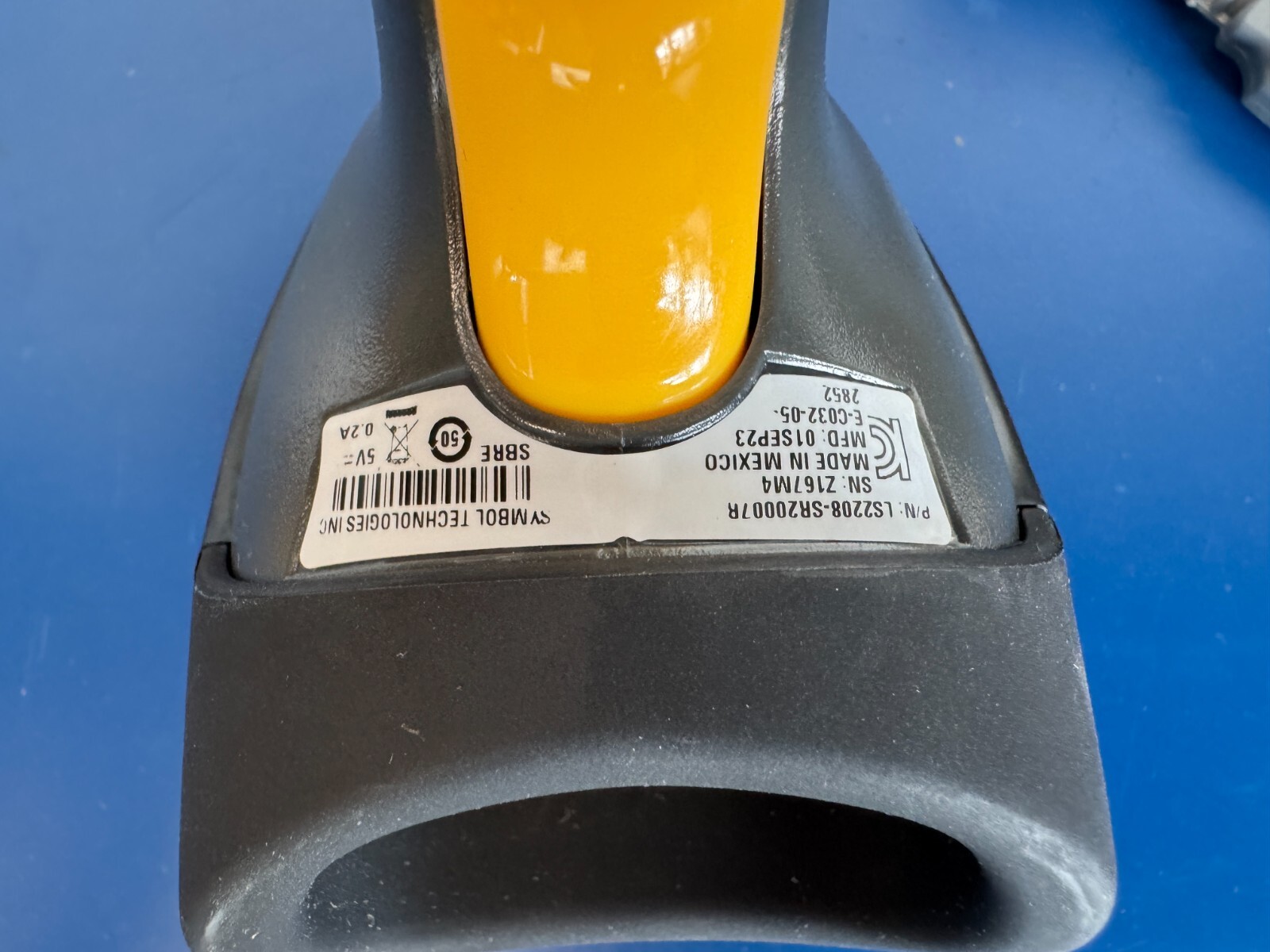 Symbol Zebra LS2208-SR20007R-NA Handheld Barcode Scanner USB - Image 4