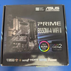 ASUS Prime B550M-A WiFi II AMD AM4 (3rd Gen Ryzen) Micro ATX Motherboard (PCIe 4