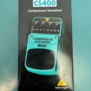 Behringer CS400 Compressor Guitar Effect Pedal