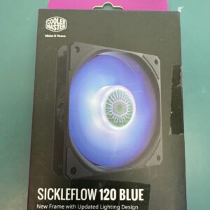 Cooler Master MFX-B2DN-18NPB-R1 SICKLEFLOW 120 BLUE LED FAN