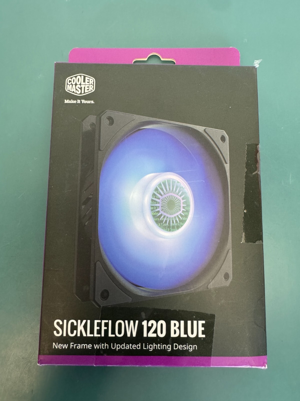 Cooler Master MFX-B2DN-18NPB-R1 SICKLEFLOW 120 BLUE LED FAN