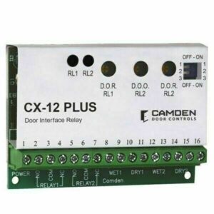 Camden Door Interface Relay 8-programming modes, Time Delay modes CX-12 PLUS