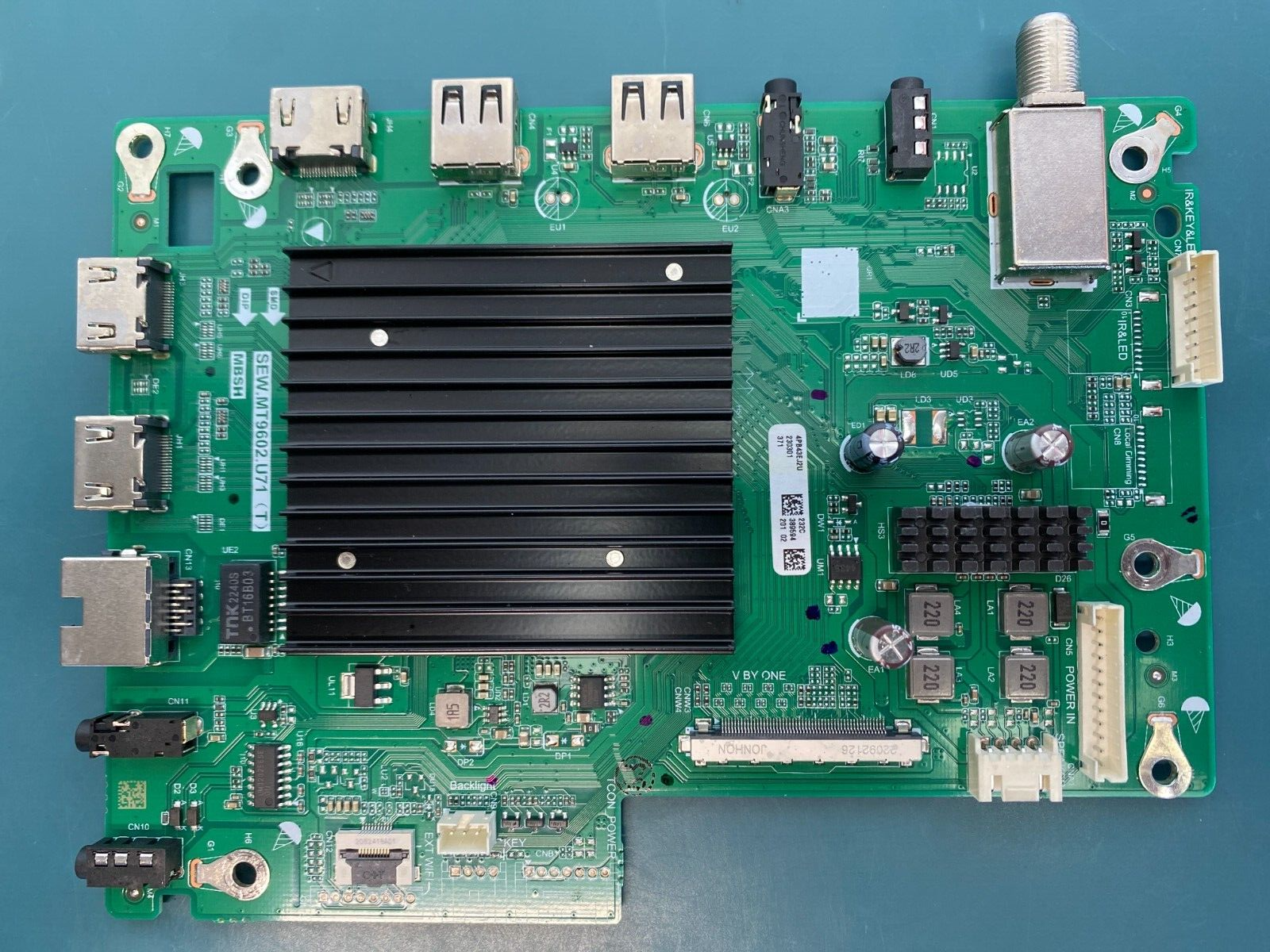 Sharp 4P-B43EJ2U 4K Ultra HD TV Main Board + T-CON + PSU Power Supply - Image 5
