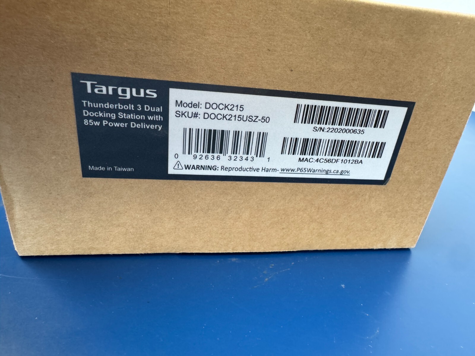 Targus Thunderbolt 3 Dual Docking Station w/ Power Supply DOCK215 - Image 3