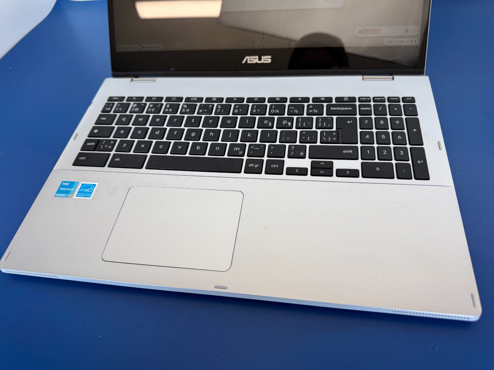 ASUS Chromebook CX1 128GB N6000 Storage 8GB RAM ChromeOS Silver CX1500FKA-BH91 - Image 6