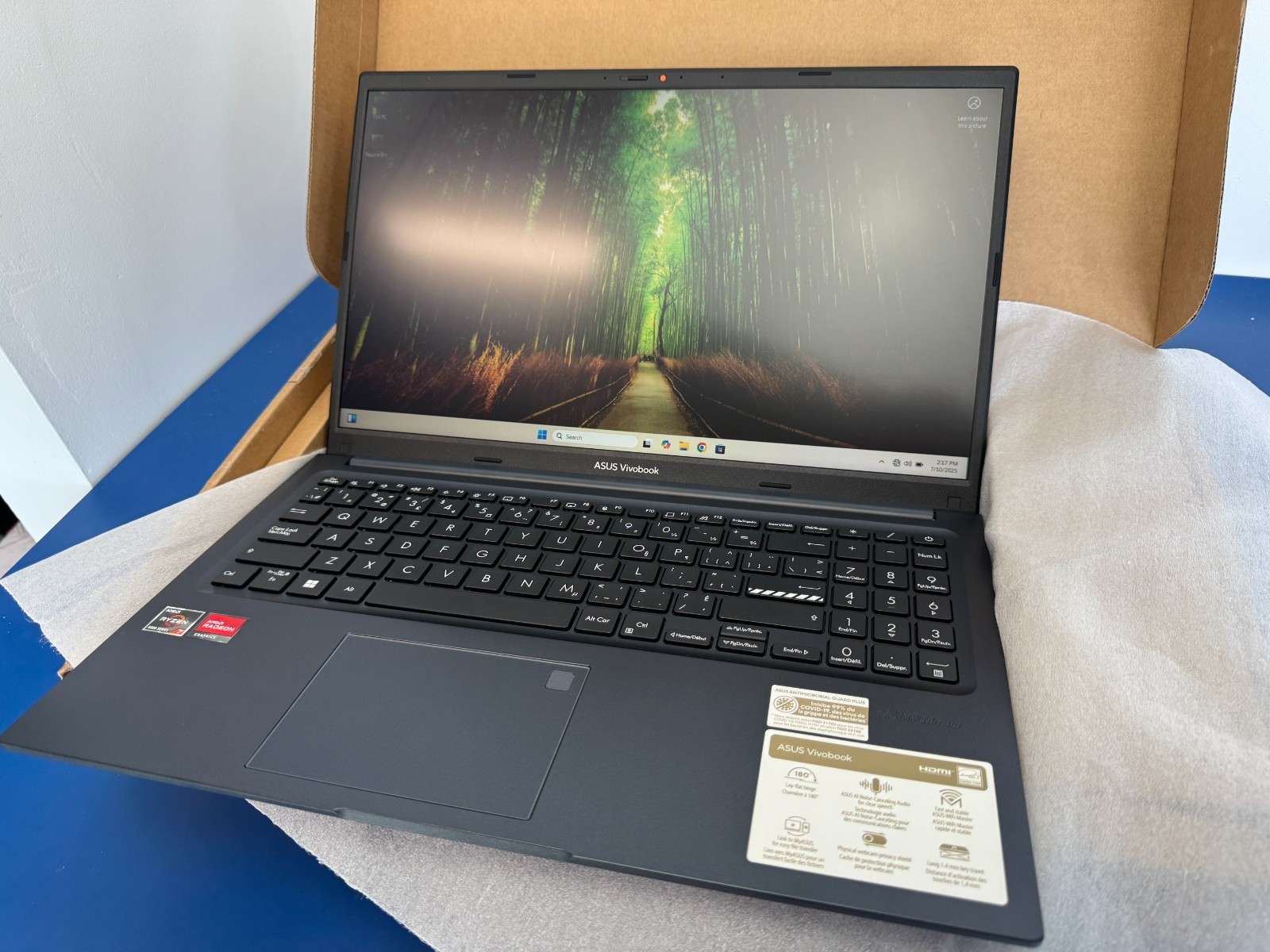 ASUS VivoBook M1502QA-SB71-CB 15.6" Laptop Ryzen 7 5800HS 24GB DDR4 512GB SSD