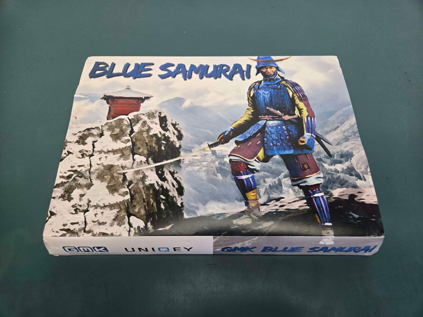 GMK Uniqey Blue Samurai ustom Mechanical Keyboard Keycap Set - 153-keys - Image 2