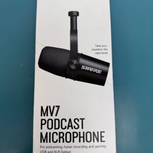 Shure MV7 Dynamic Cardioid Podcast Microphone USB XLR - SEALED