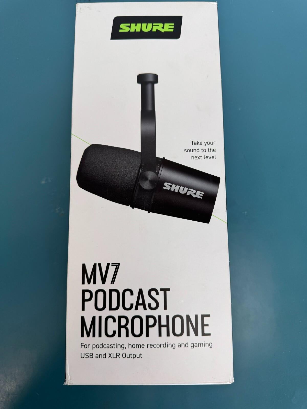 Shure MV7 Dynamic Cardioid Podcast Microphone USB XLR - SEALED