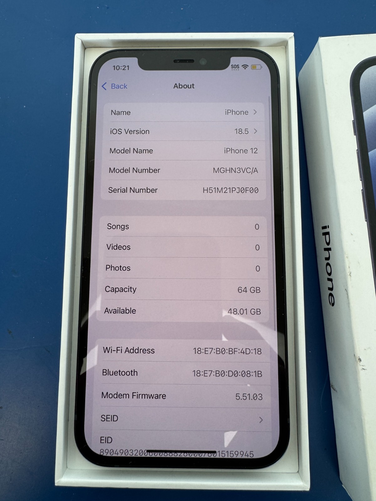Apple iPhone 12 - 100% battery health - 64gb - Black (Unlocked) (CA) - Image 5