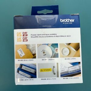 Brother Die-Cut Address Labels 1.4" x 3.5" White 400/Roll