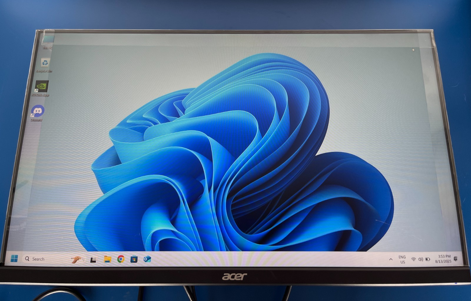 Acer KA242Y 23.8" Widescreen LCD Monitor IPS 1ms VRB Free Sync MISSING STAND