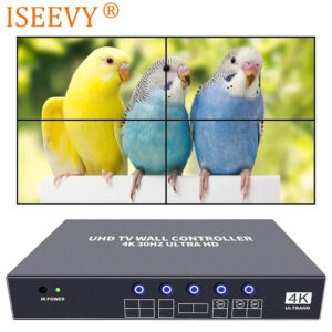 LINK-MI LM-TV04P 2x2 Video Wall controller 4K@60Hz HDMI 2.0