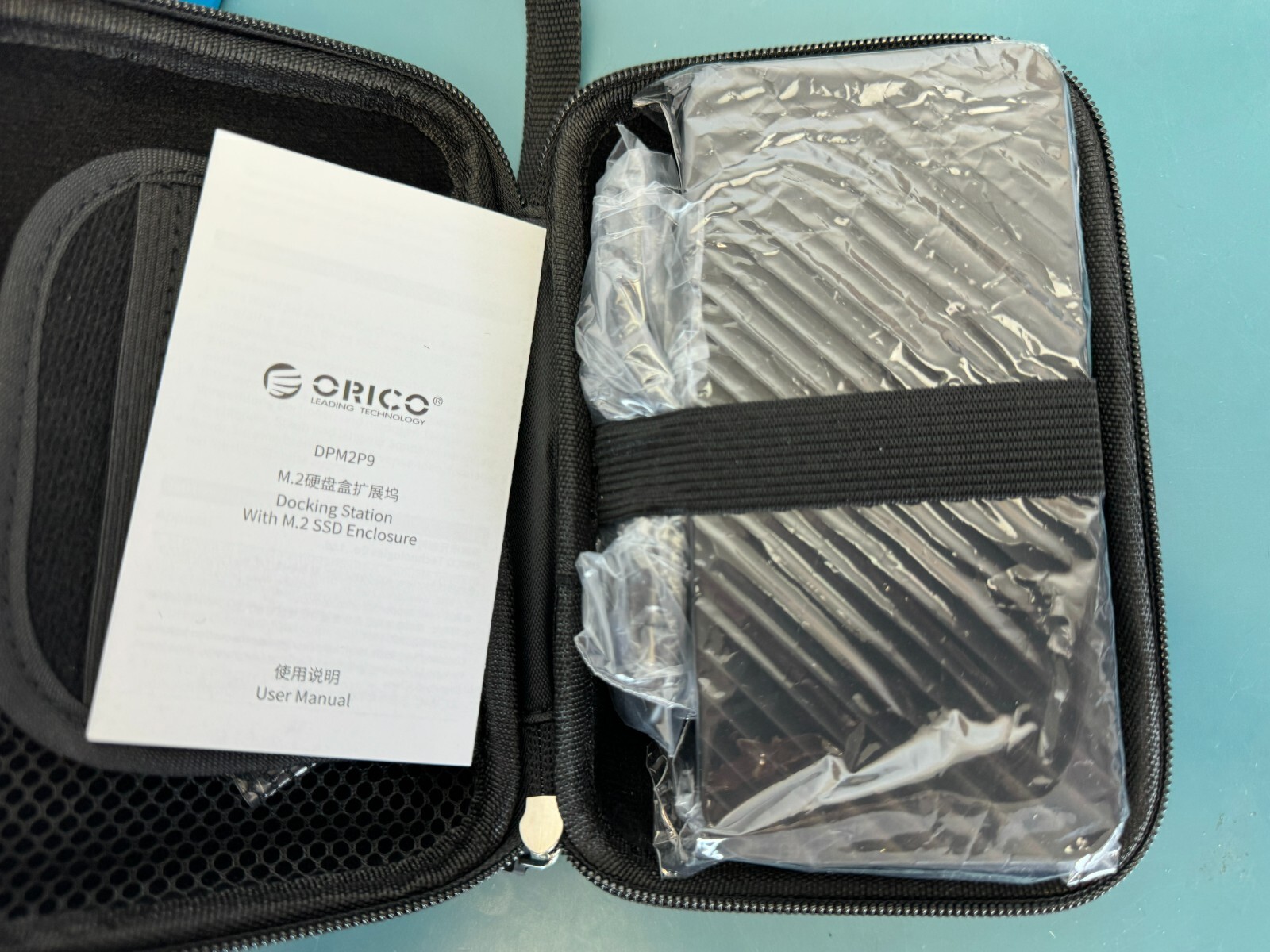ORICO M.2 NVMe SATA SSD Enclosure 10Gbps PD100W RJ45 4K 10-in-1 Docking Station - Image 5