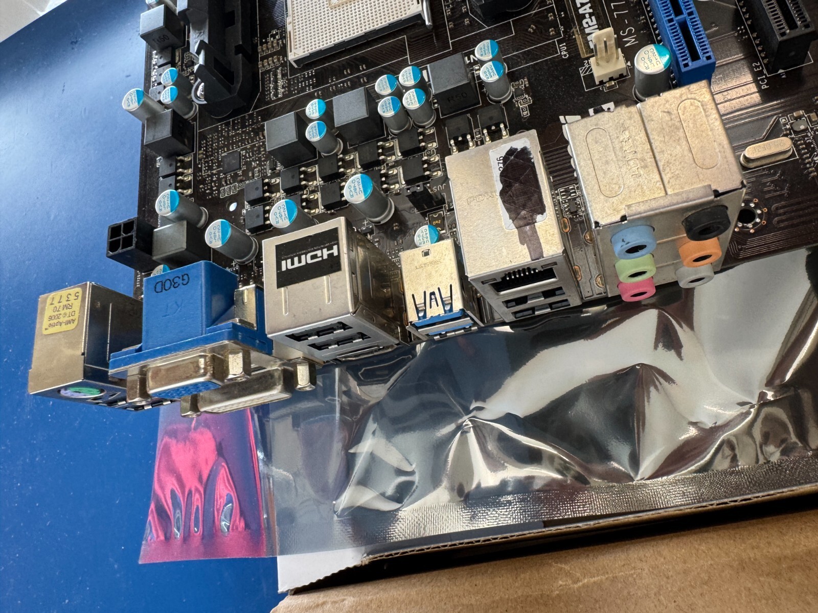 MSI FM2-A75MA-E35 AMD A75 Socket FM2 DDR3 M-ATX Motherboard - Image 3