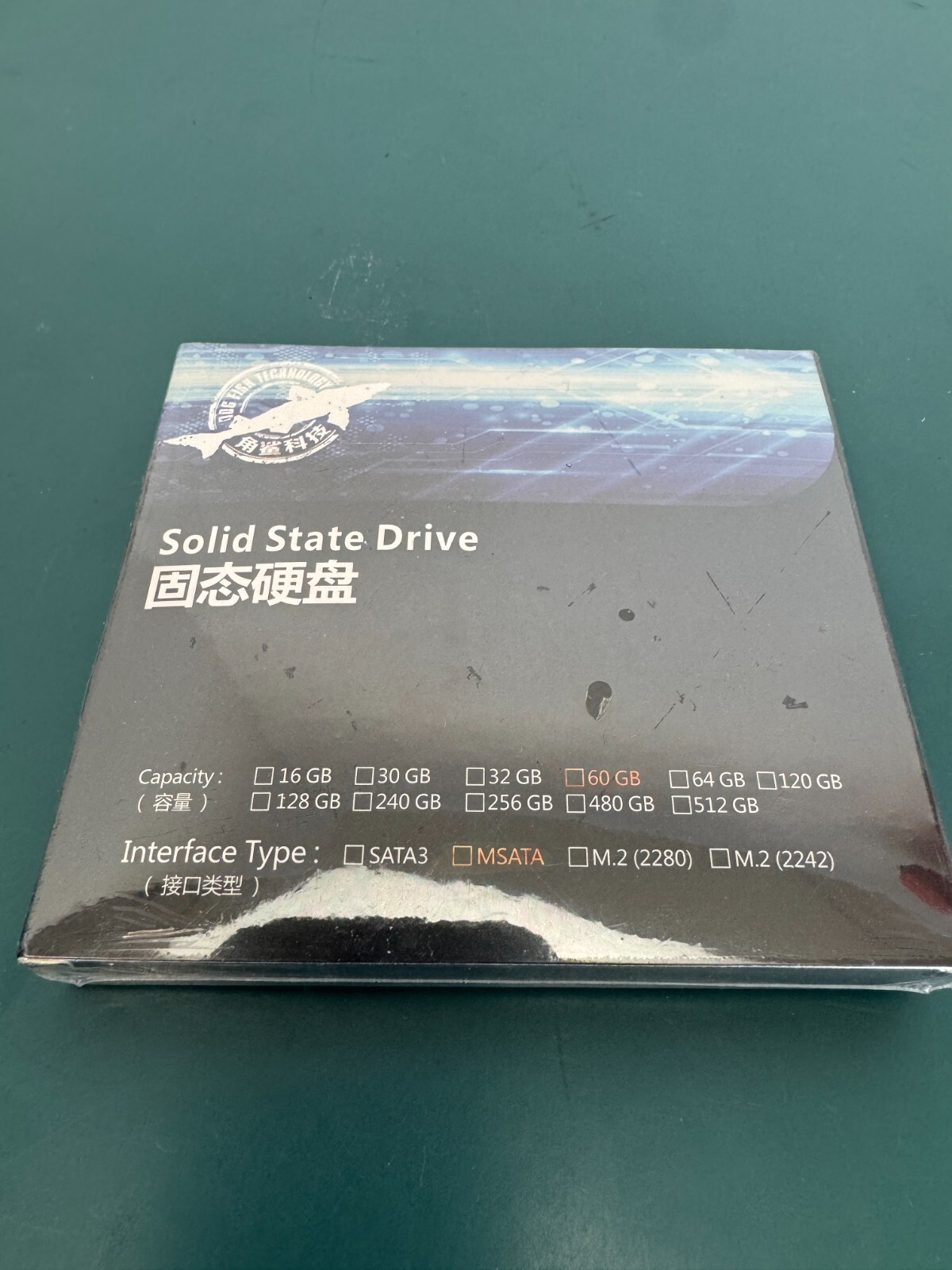 Dogfish SSD MSATA 60GB High Performance Internal Solid State Drive for Desktop - Image 2