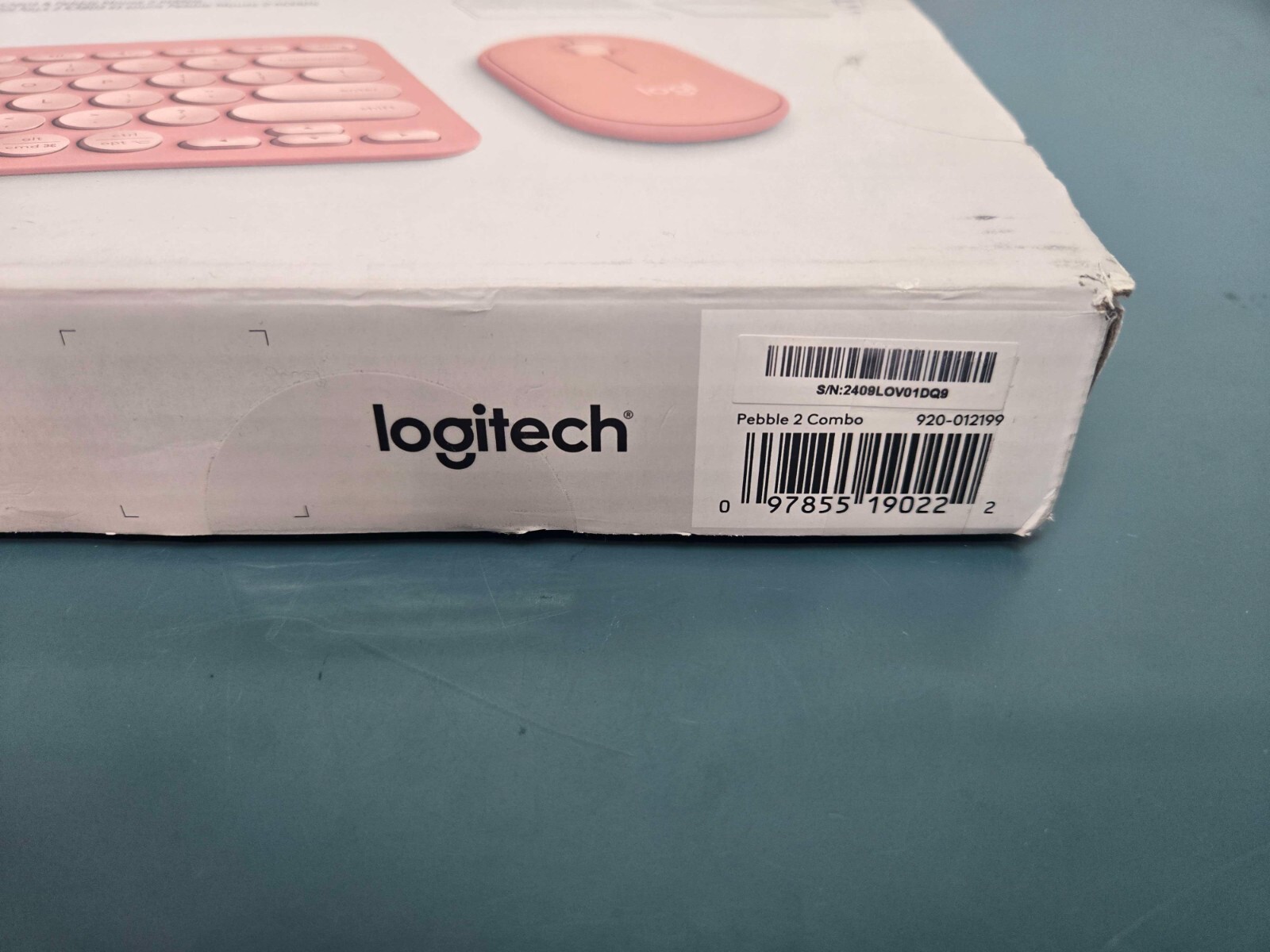 Logitech Pebble 2 Combo Wiresless Keyboard and Mouse Pink - Image 3
