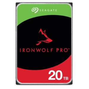 Recertified Seagate Ironwolf Pro 20TB ST20000NE000 6Gbps 7.2K 3.5" SATA Ent