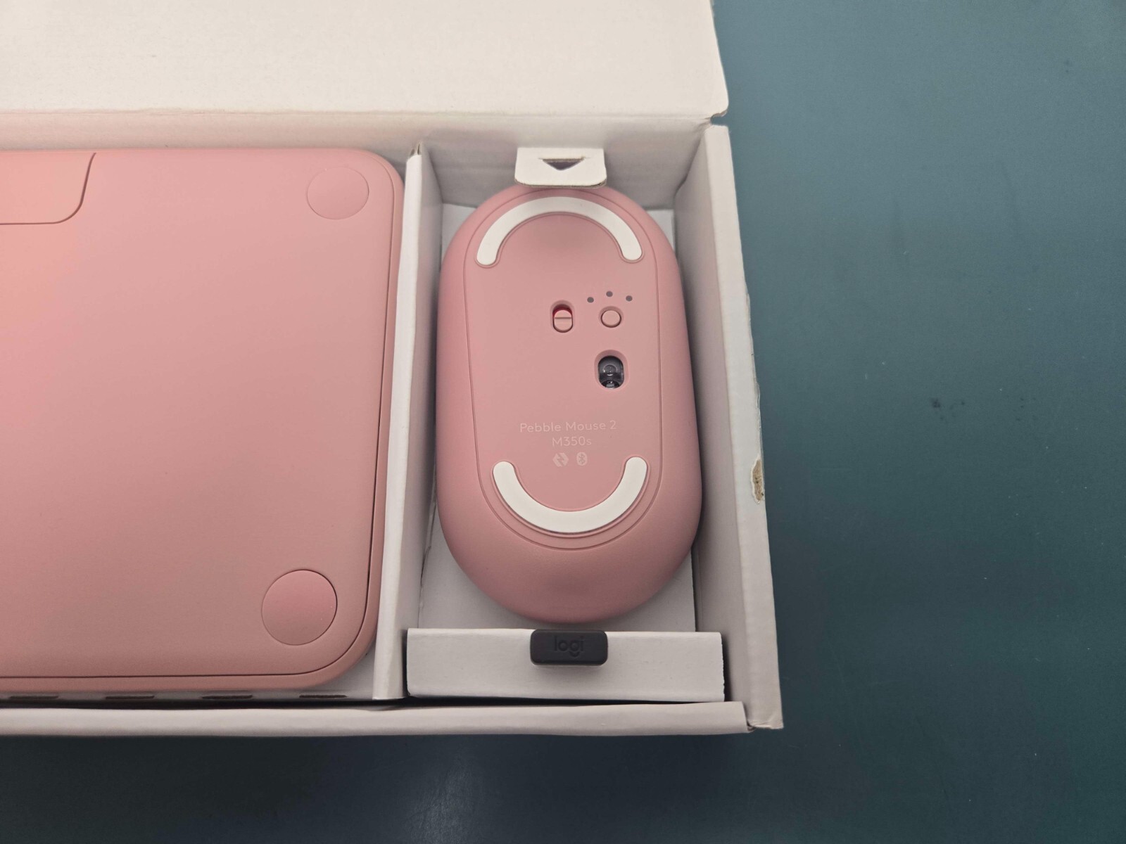 Logitech Pebble 2 Combo Wiresless Keyboard and Mouse Pink - Image 6