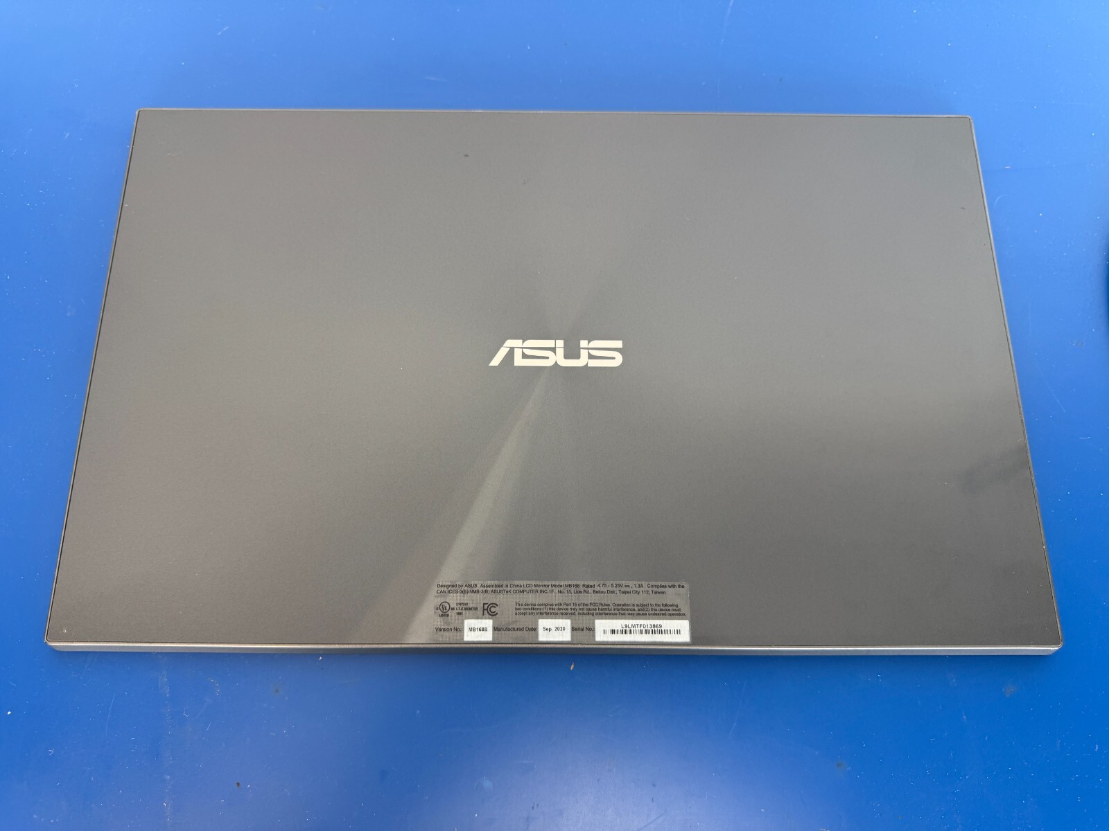 ASUS 15.6" USB POWERED Widescreen Portable USB Monitor MB168B Ultra-Slim - Image 6