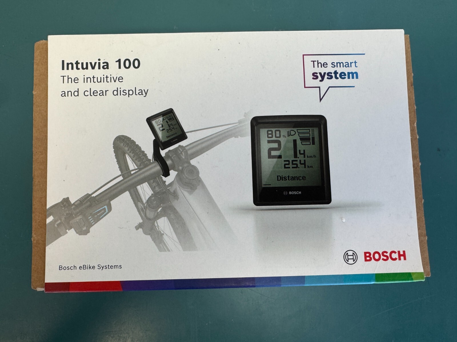 Bosch Intuvia 100 Aftermarket Kit - 31.8mm, The smart system Compatible