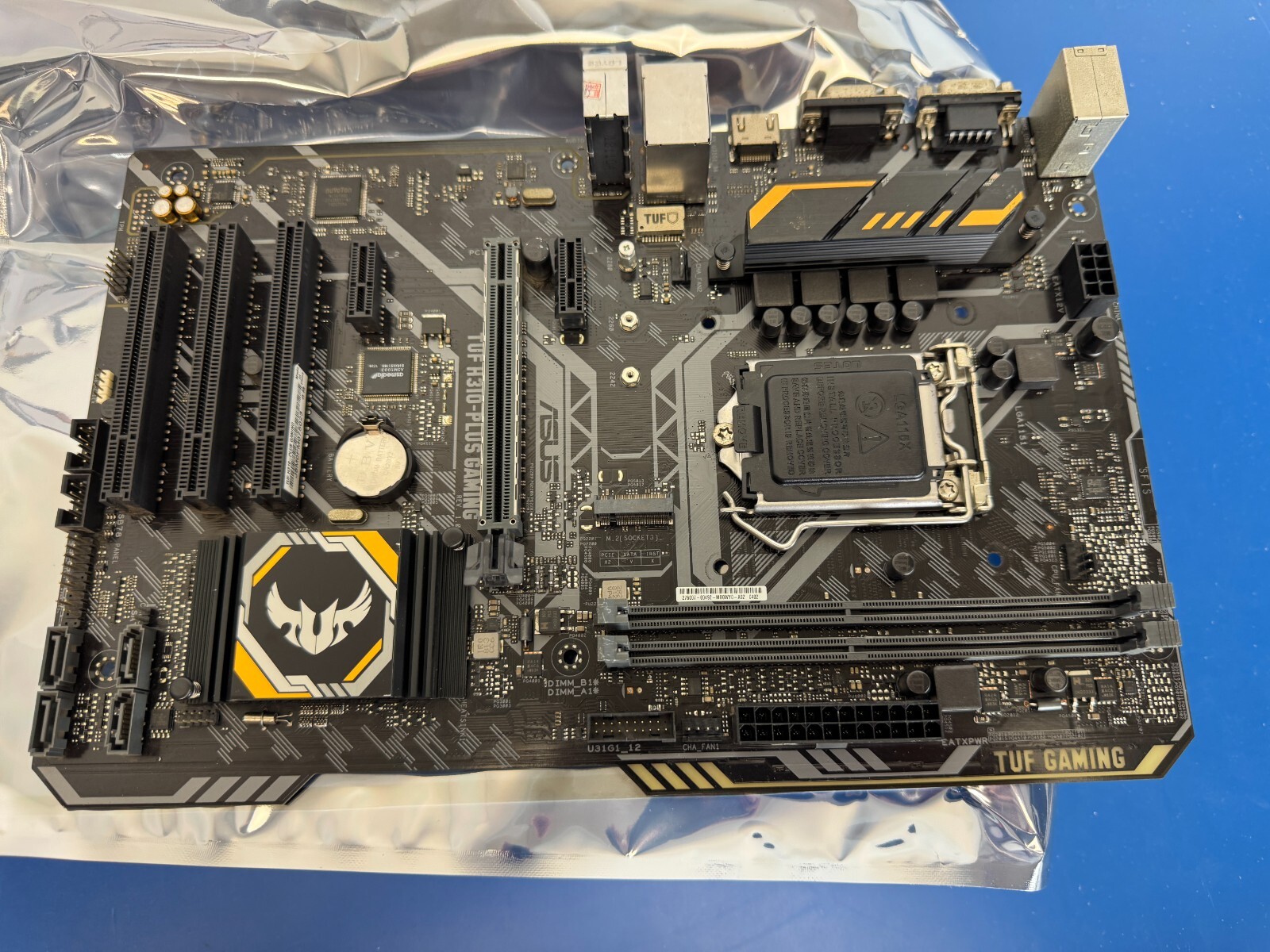 ASUS TUF H310-PLUS GAMING LGA 1151 Intel H310 USB 3.1 DDR4 ATX Motherboard