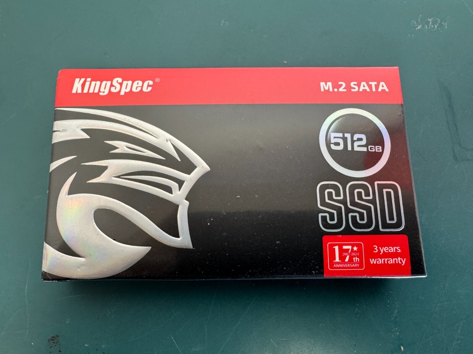 KingSpec NT-512-2280 512GB M.2 SATA SSD NGFF - Image 2