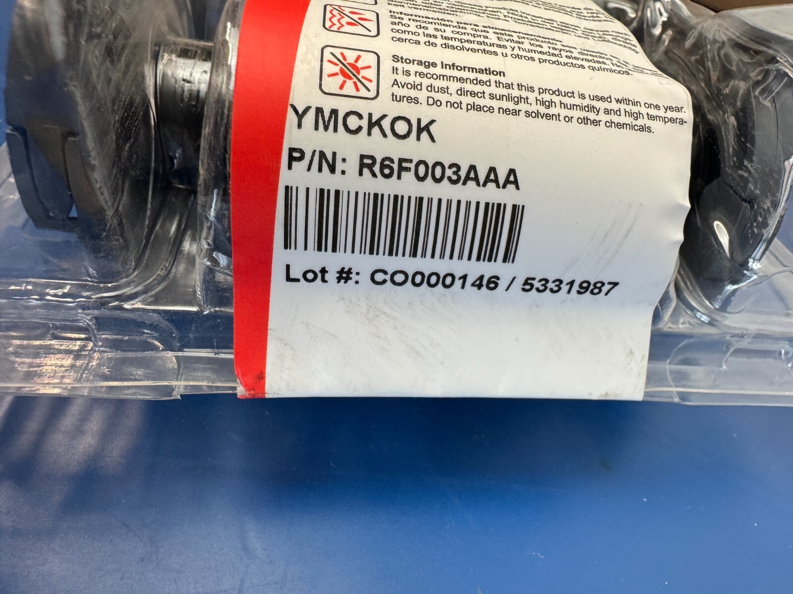 Evolis R6F003AAA YMCKO-K Color Ribbon for Primacy And Elypso Printers New - Image 2
