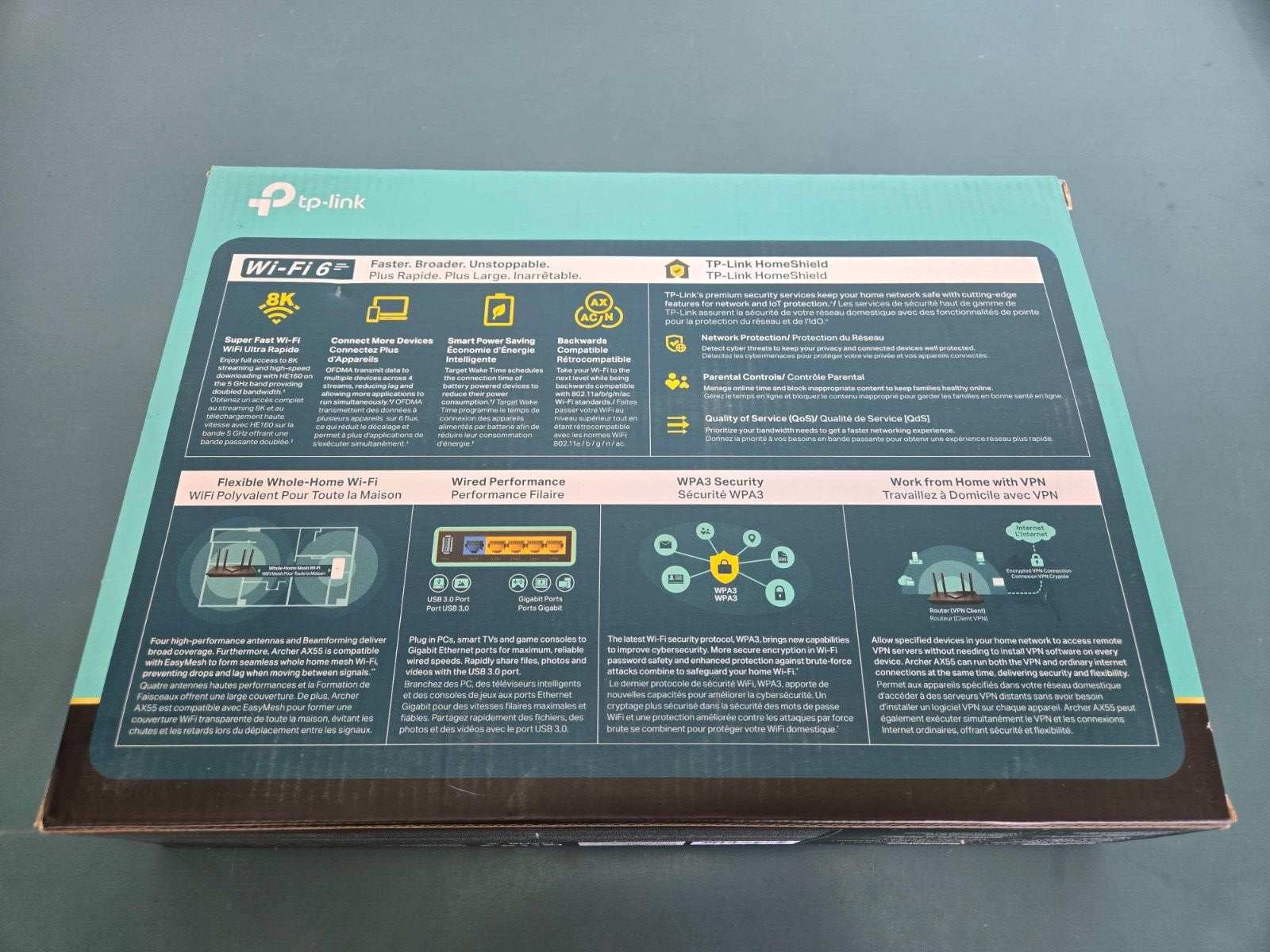 TP-Link Router Archer AX55 AX3000 Dual-Band Gigabit Wi-Fi 6 - Image 4