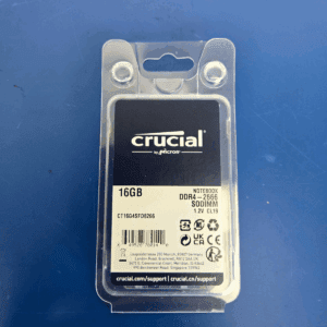 Crucial 16GB-2666 CL19 (DDR4) SODIMM Memory CT16G4TFD8266.M16FRS