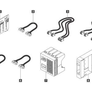 Server 8-port SATA/SAS backplane - for ThinkAgile VX 2U Certified 7XH7A06254