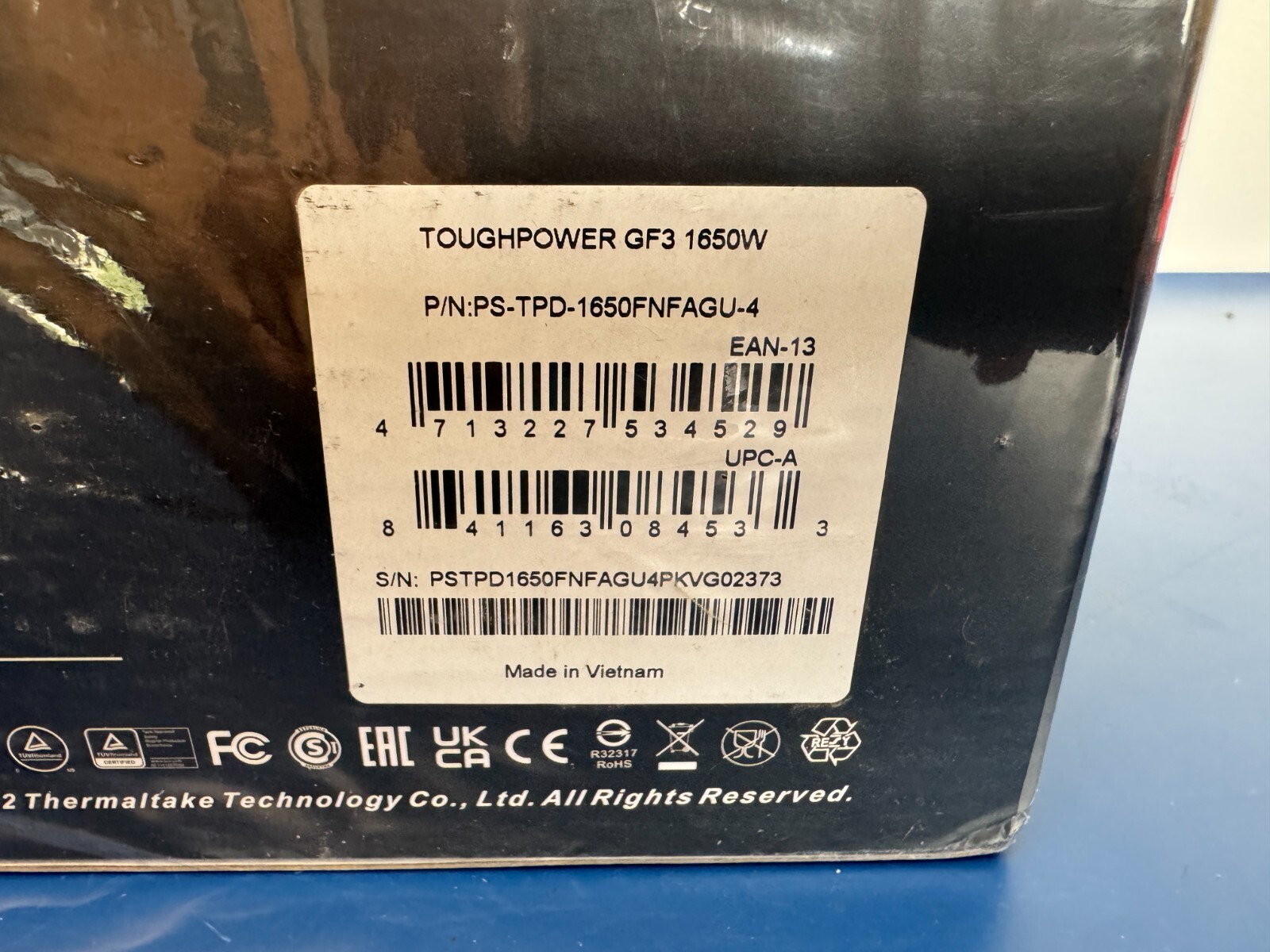 Thermaltake ToughPower GF3 TPD-1650AH3FSG PS-TPD-1650FNFAGU-4 1650W Power Supply - Image 5