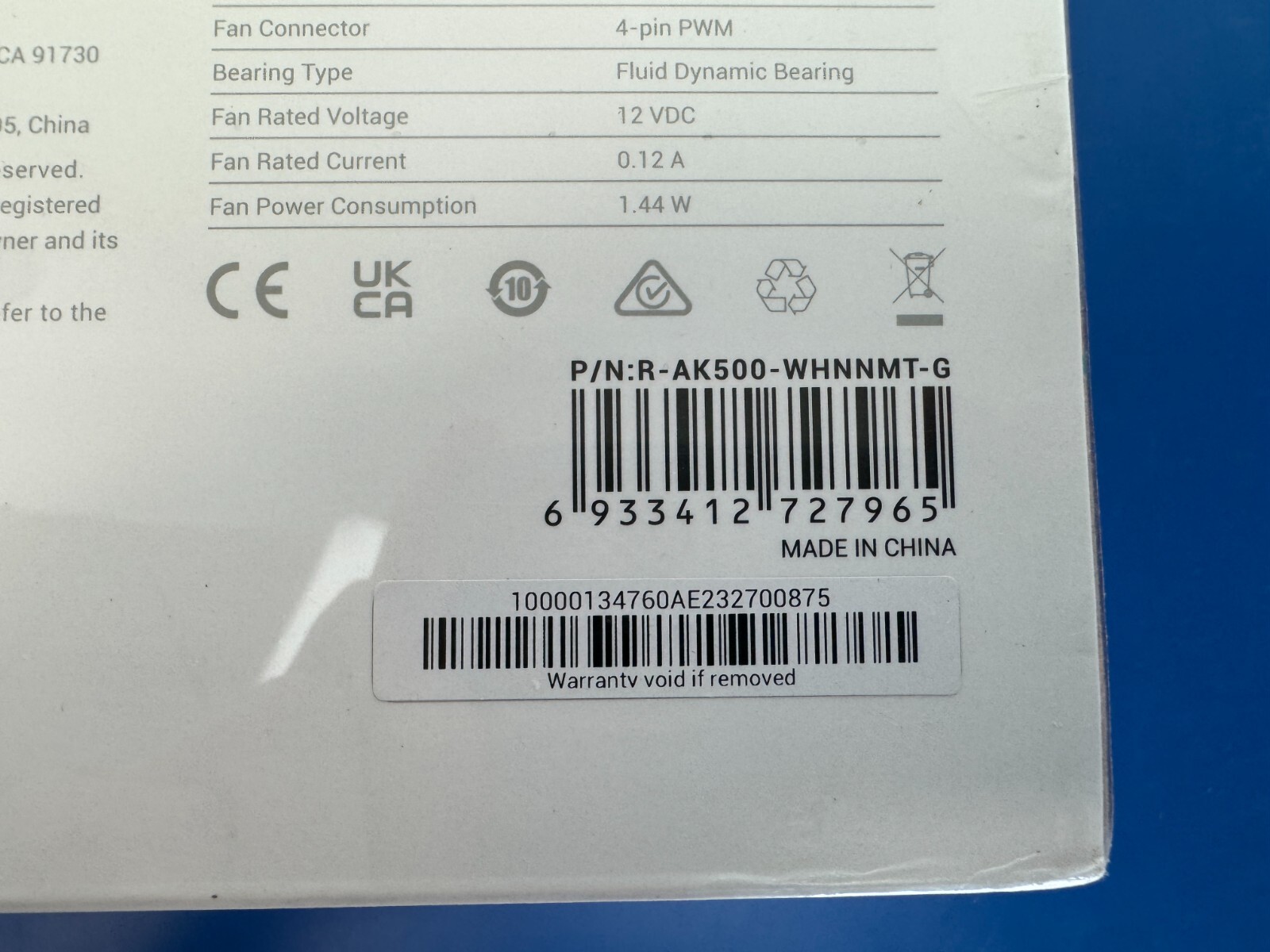 Deepcool AK500 WH - processor cooler - high-performance R-AK500-WHNNMT-G - Image 3