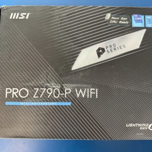 MSI PRO Z790-P WIFI LGA 1700 Intel Z790 SATA 6Gb/s DDR5 ATX Motherboard
