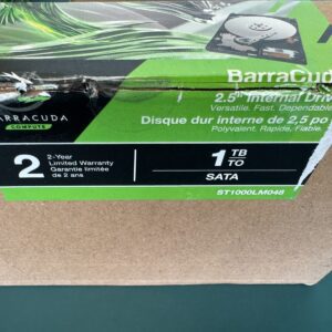 Open box SEAGATE ST1000LM048 1 TB 128MB 6Gb/s SATA 2.5" LAPTOP HDD HARD DRIVE