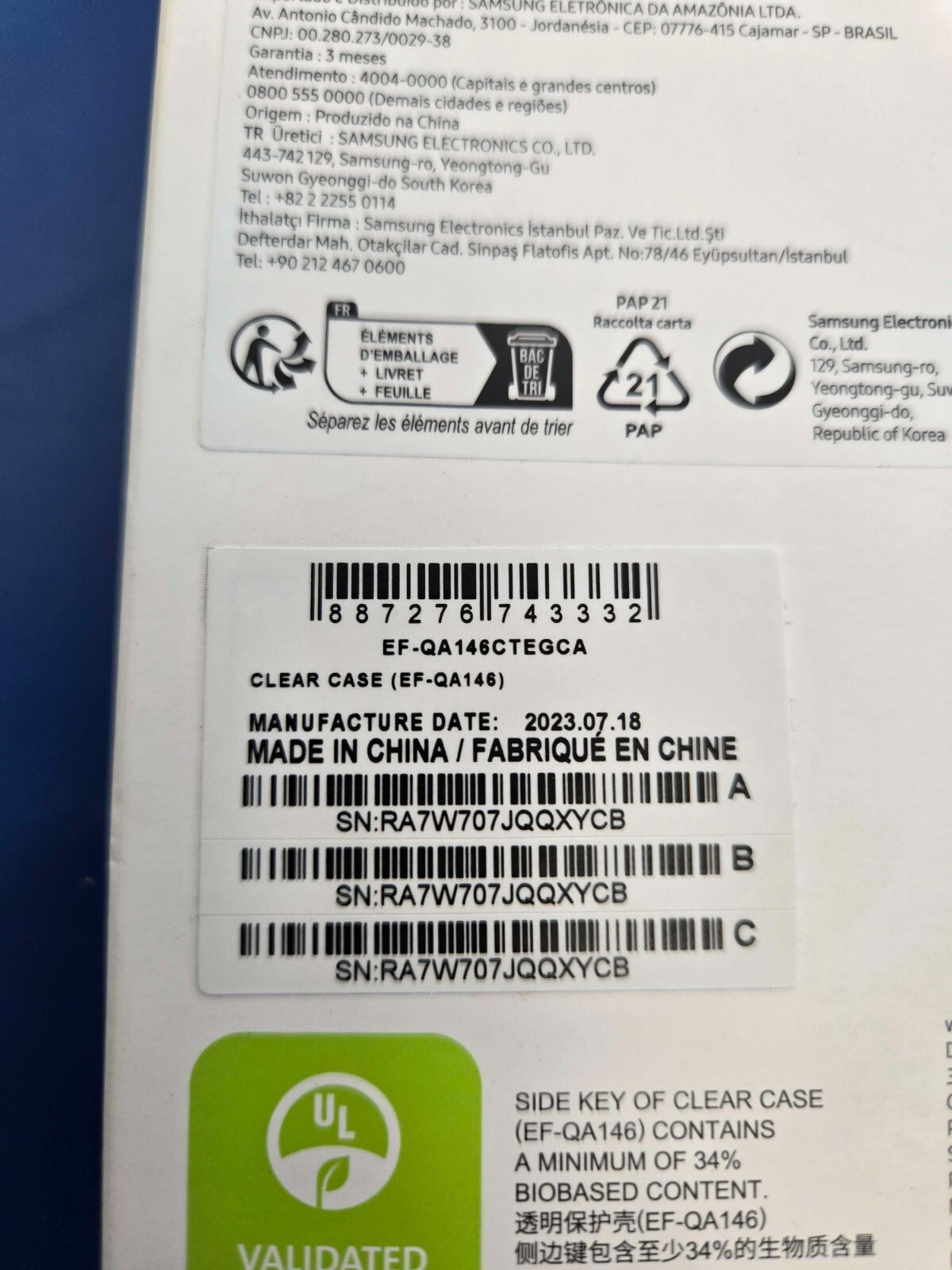 Samsung Clear Phone Case Galaxy A14 | A14 5G Clear - Image 3
