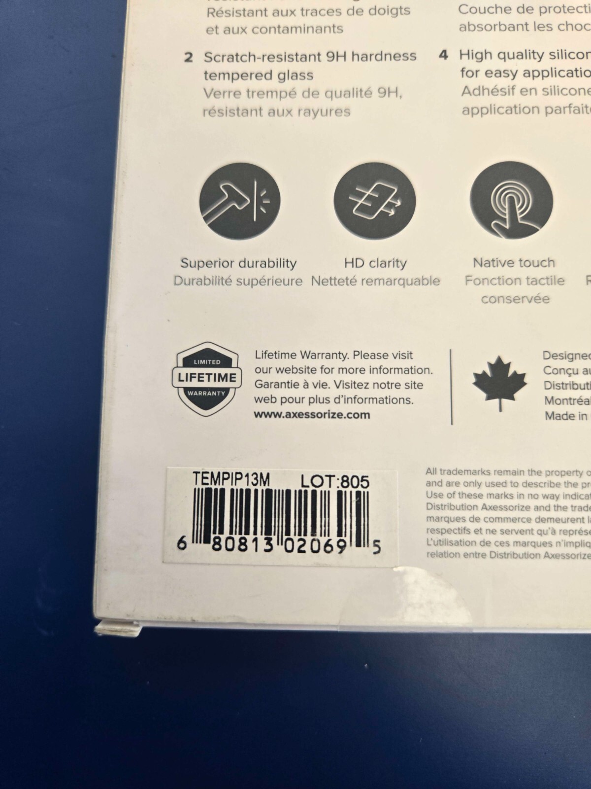 Axessorize Armor Glass Screen Protector iPhone 13 mini - Image 3