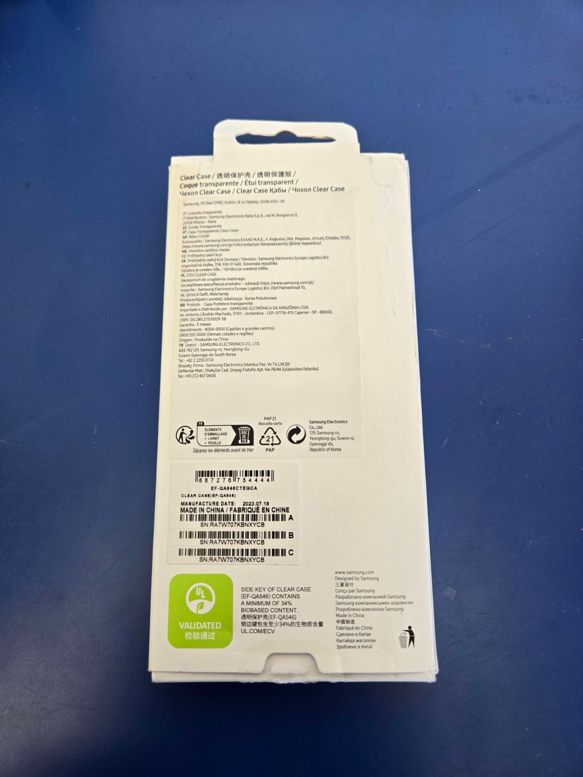 Original Samsung Clear Phone Case Galaxy A54 5G - Image 2