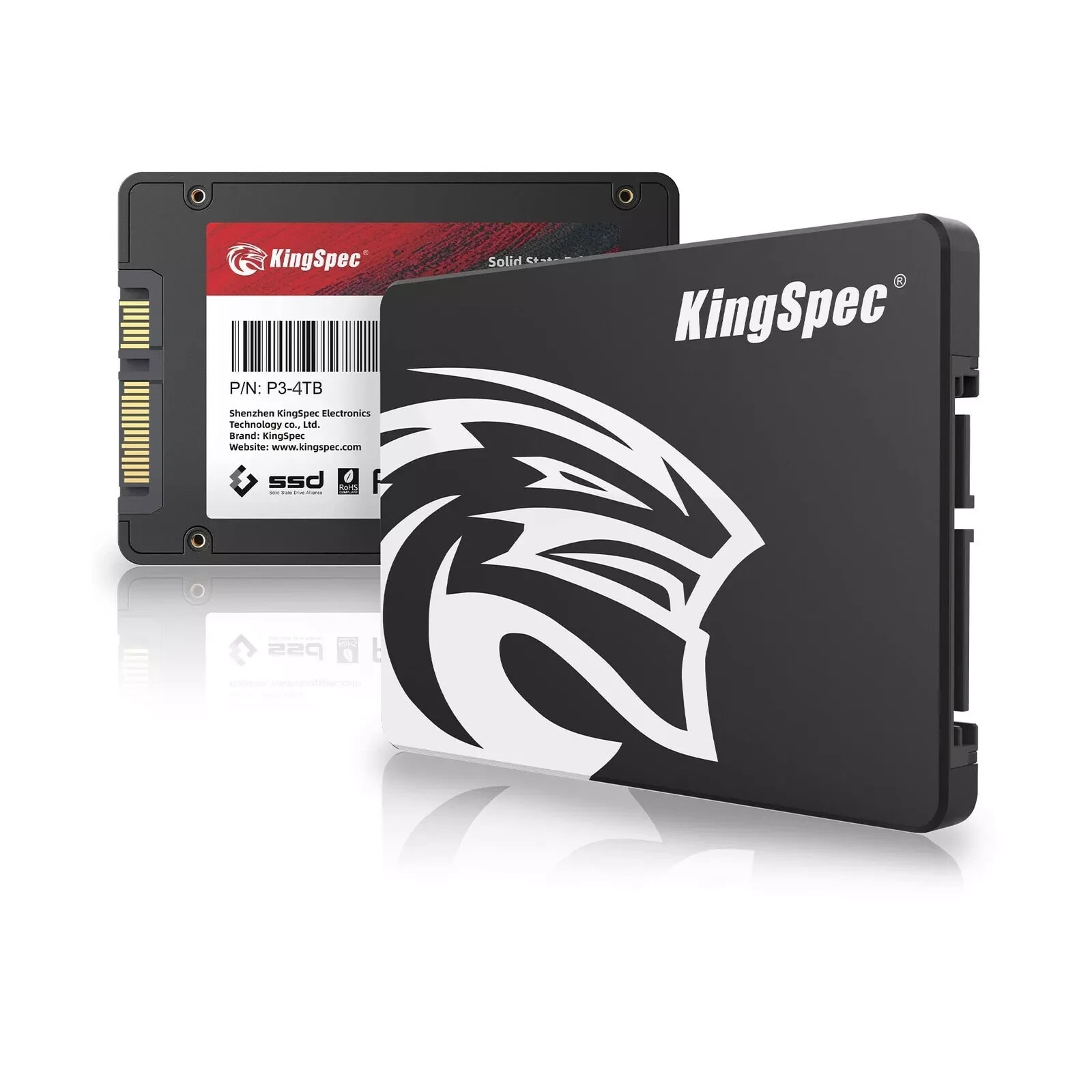 NEW KingSpec P3-2TB Internal Solid State Drive 2.5" 2TB SATA III 6GB/s