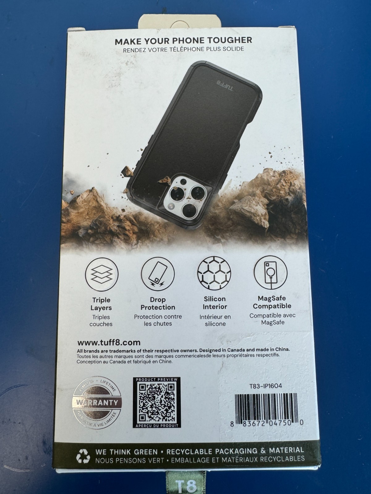 Tuff8 Impact+ 14 Foot Military Drop-Tested Protective Triple-Layer Case With - Image 6