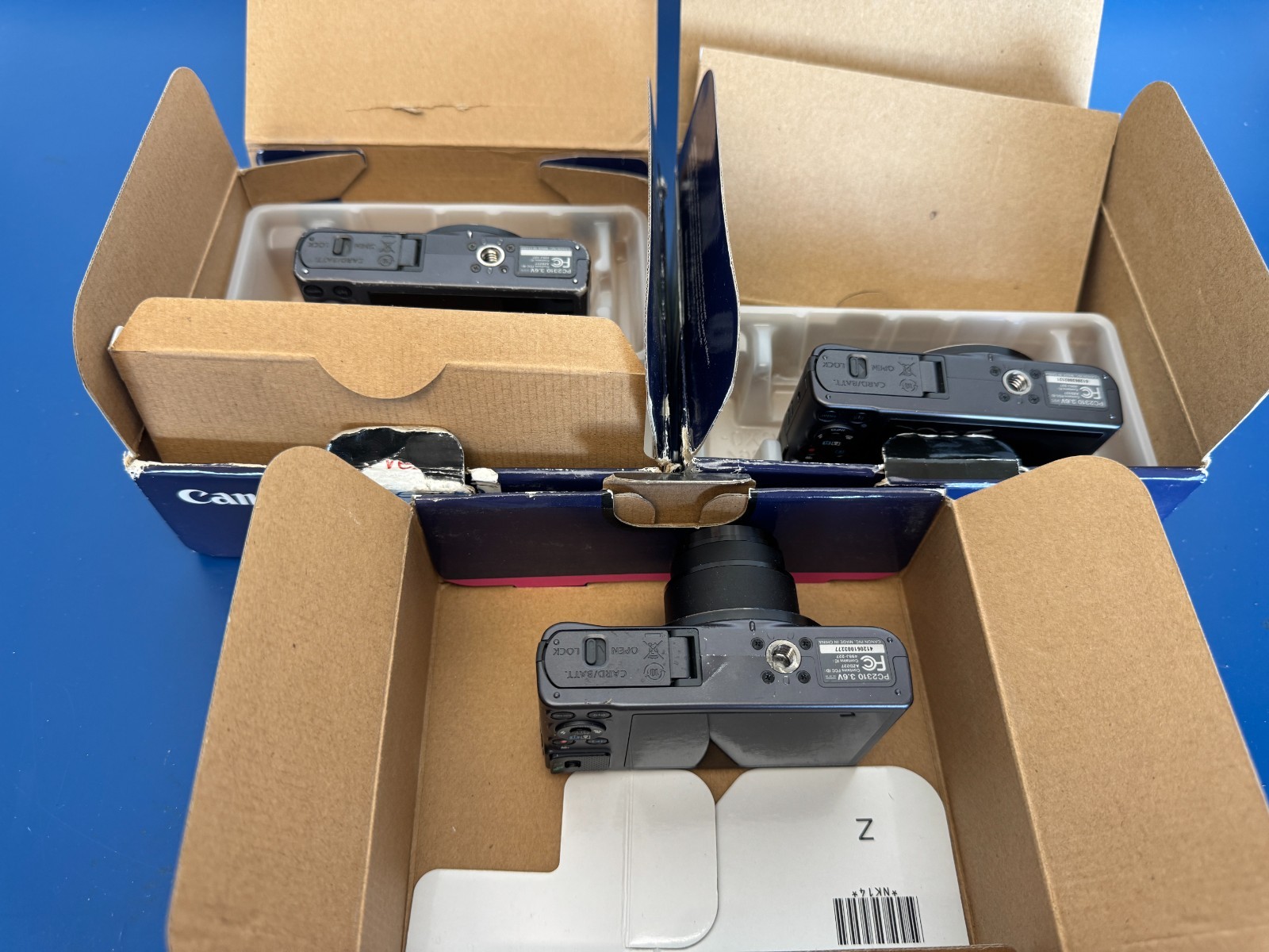 Lot of 3 DEFECTIVE Canon PowerShot SX620 HS 20.2MP Digital Camera - Image 3