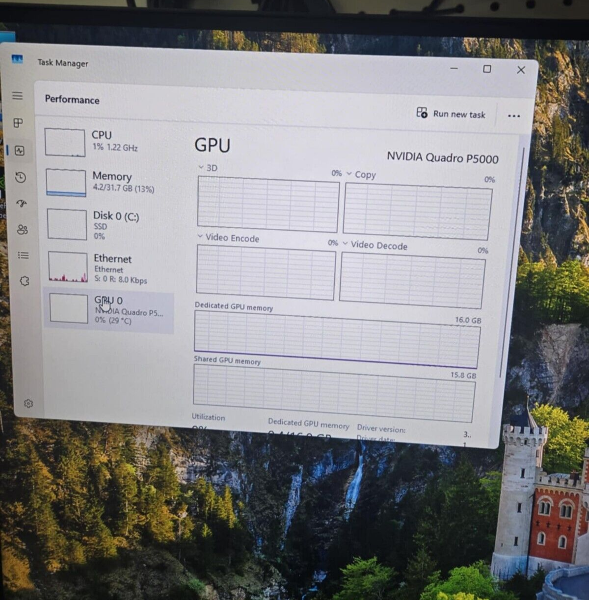 Dell Precision 5820 256GB SSD Xeon W-2125 4.00 GHz 32GB P5000 Nvidia Quadro - Image 5